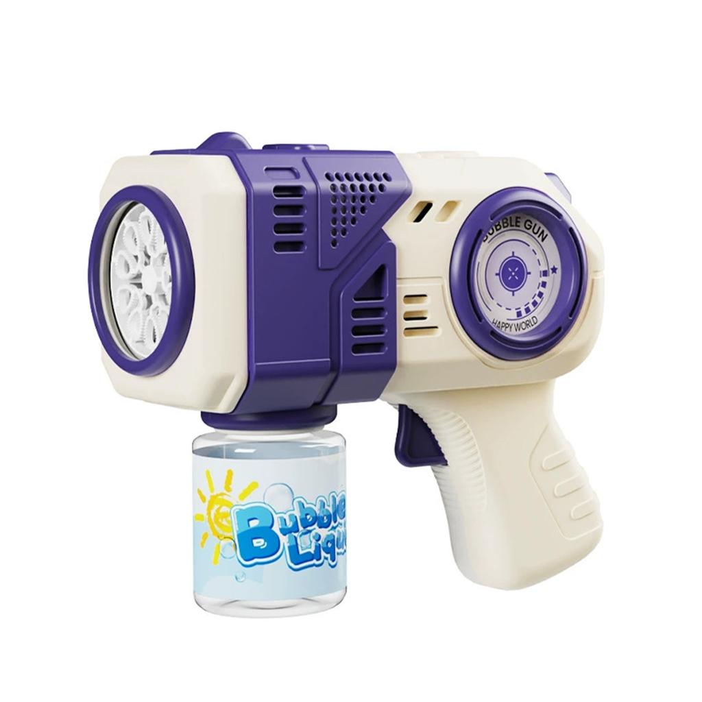 Машина для мыльных пузырей Ручная электрическая водонепроницаемая игрушка для девочек 50 мл