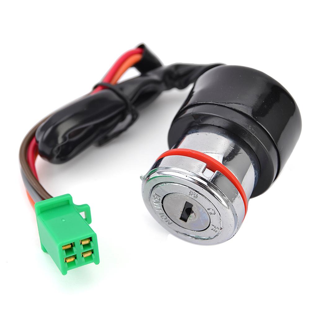 For Suzuki GN125 GN 125 1982-2001 Fuel Cap Ignition Switch Seat Lock with Key Kit