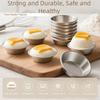 10Pcs Puto Cake Mold Aluminum Alloy Egg Tart Cup Cupcake Kitchen Baking Mold Mini Round Baking Oven Pan Pastry Dessert Mould