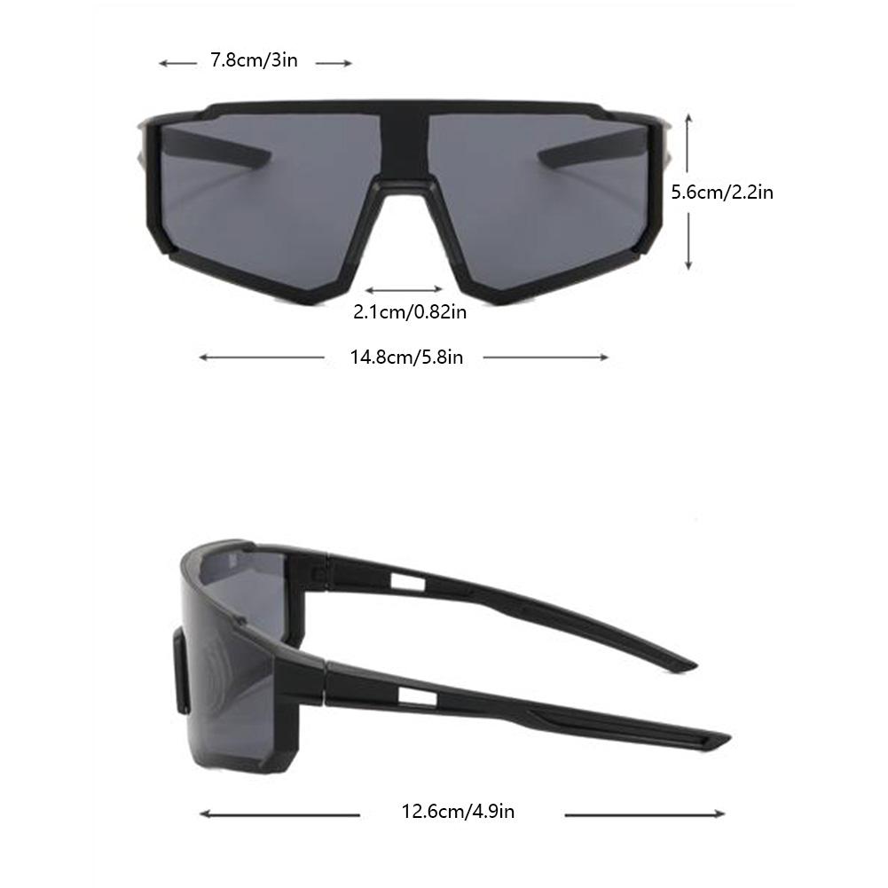 Oversized Outdoor Sport Goggle Women Men Anti-glare Ski Snowboard Snow Glasses Vintage Skiing Windproof Sunglasses Outdoor UV400 Eyewear #469860