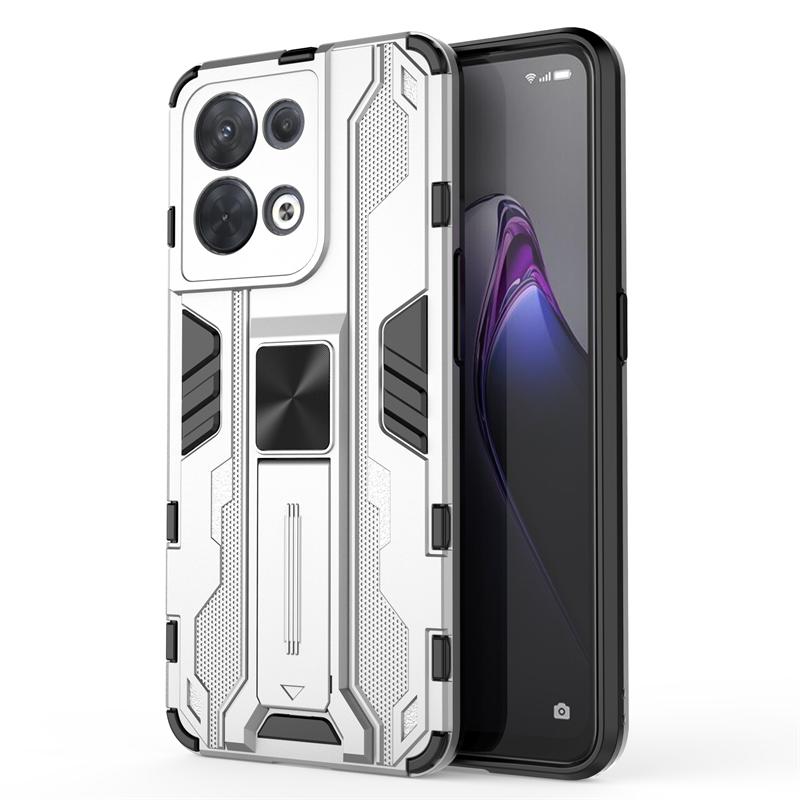 Для OPPO Reno 8 Pro 5G чехол роскошный магнитный автомобильный держатель чехол для телефона для OPPO Reno8 Reno 8 Pro + Plus противоударный бронированный задний чехол