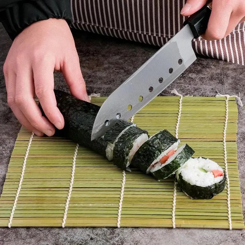 DIY Cylinder Sushi Making Machine Quick Sushi Bazooka Japanese Rolled Rice Meat Mold Rice Ball Mold Kitchen Bento Accessories