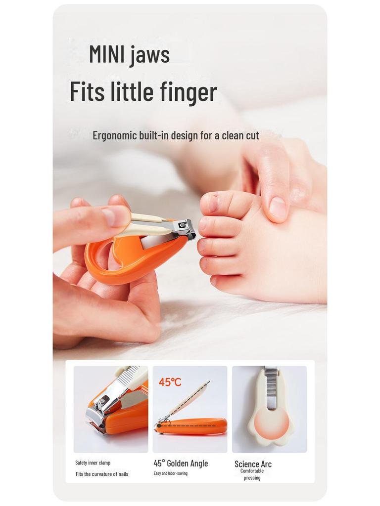 Щипчики для ногтей для новорожденных и набор инструментов для ухода