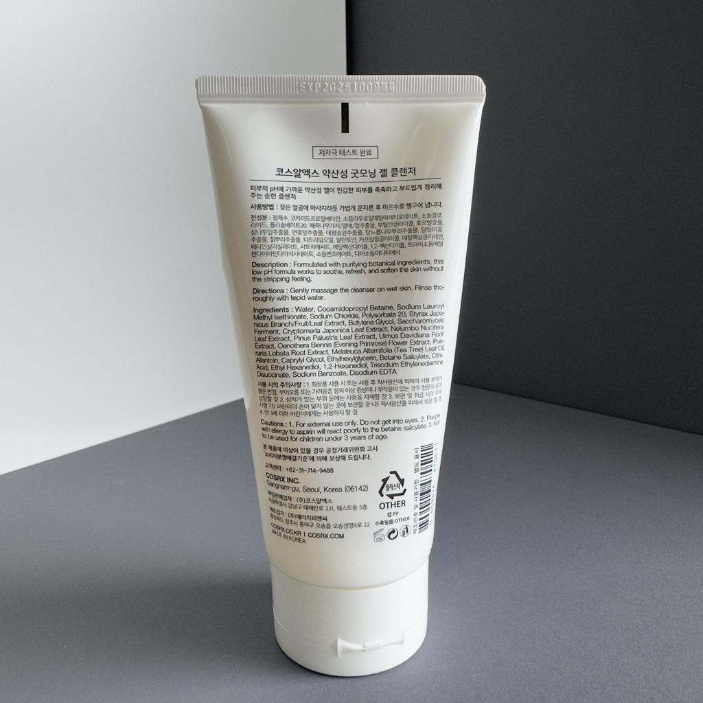 COSRX Low pH Good Morning Gel Cleanser 150ml / Gentle Gel Type Cleanser