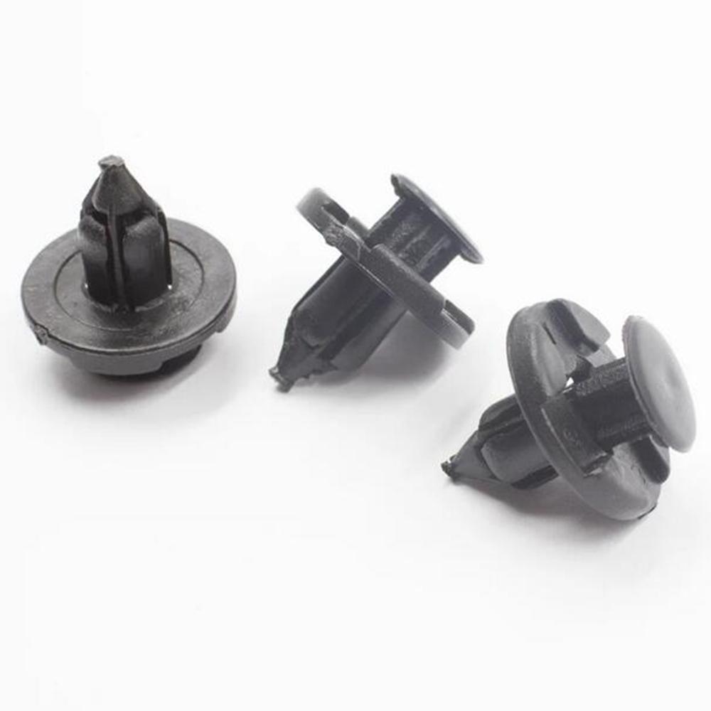 10 шт. 01553-09321 Пластиковые фиксирующие клипсы для крыла с отверстием для Nissan Infiniti