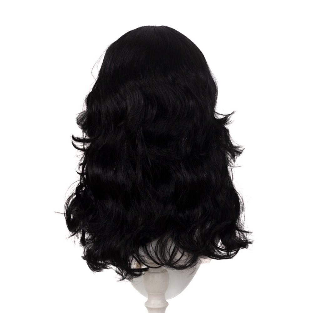 Cosplay Long Curly Wave Wig Harajuku Women Layered Wigs Orange Blue Gold Grey Curly Wigs for Women