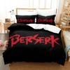 3D Print Anime Berserk Bedding Collection Double Twin King Duvet Cover Comforter Pillowcase Boys Girls Adults Bedroom Duvet Cover Sets