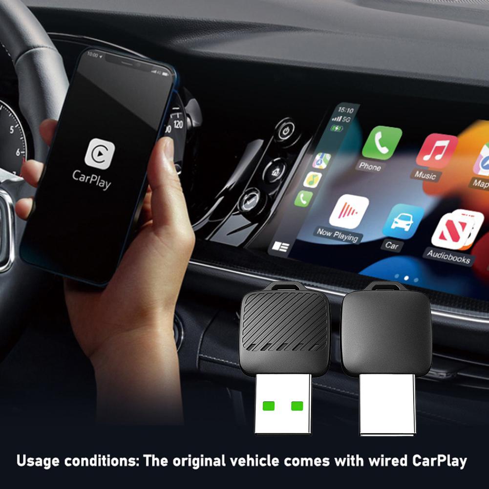 2-в-1 Беспроводной адаптер Android Auto Беспроводной донгл CarPlays Автомобильные интеллектуальные системы ИИ Умная коробка