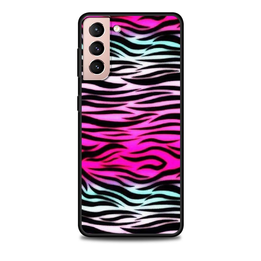 Чехол с принтом зебры для Samsung Galaxy S22 Ultra, чехол для телефона S21 S20 FE S10 S9 S8 Plus S10e S7 Edge, черный мягкий силиконовый чехол