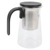 Glass Teapot Creative Magnetic Press Control Water Separation Tea Pot for Blooming Tea