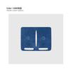For ZEEKR 7X 2025, Italian Super Suede Non-slip Center Console Wireless Charging Pad Groove Mat Interior Decorative Accessories