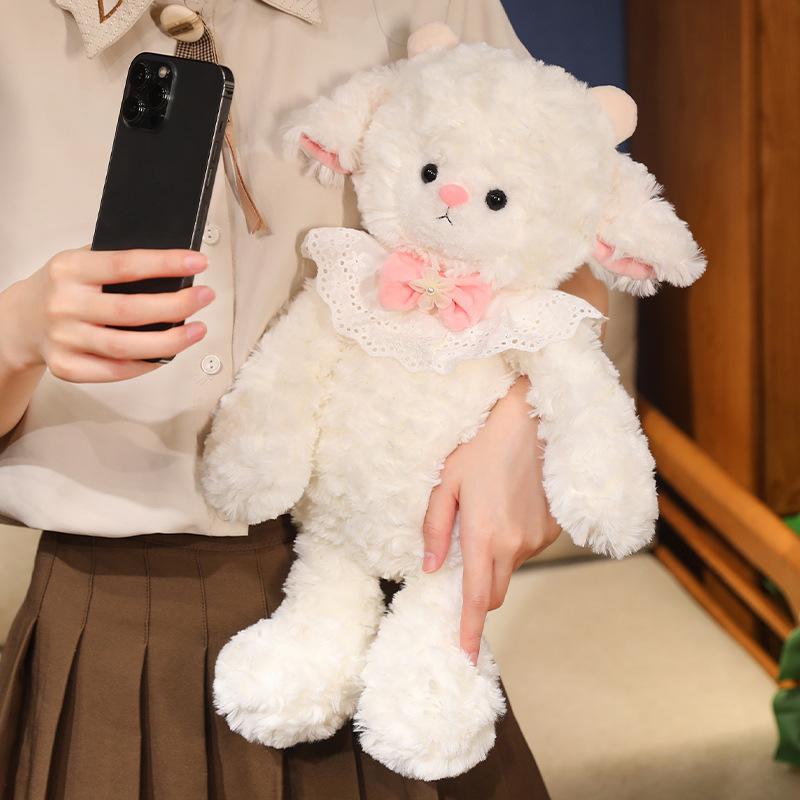 Новая стильная плюшевая игрушка Sheep Woe Woe, маленькая кукла-овечка, милая кукла Woe Woe, милая кукла Woe, милый подарок на день святого Валентина