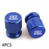 Car Wheel Tire Valve Caps Tyre Stem Covers Airdust Waterproof For Honda Mugen CB400 CB650F CBF CBR250RR CRF SH300 NC750 AQVBN1