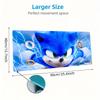Sonic Lightning Print  Cushion Non-slip Laptop Tablet Big Mousepad XXL Mat Mini PC Playmat With Lock edge