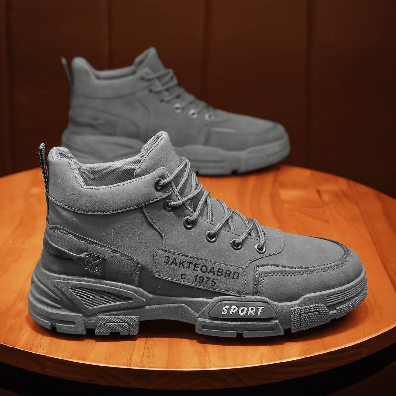 Martin boots autumn high-top retro combat training boots outdoor mountaineering desert labor insurance