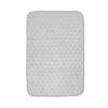 Un Doudou Baby Warm Pad, 60 X 90 Cm, Flannel, Soft To the Touch, Mesh Processing On the Back, Rubber On All Four Corners, Gray 2781me-gy