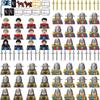 Medieval Castle Knights Figures Ancient Egyptian Nubian Soldier Building Block Weapon Bricks Collection Toys Kid Christmas Gifts