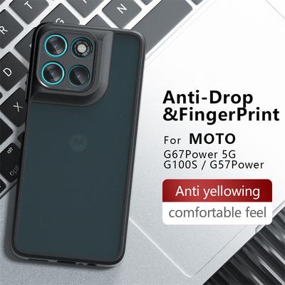Полупрозрачный Матовый Чехол Для Телефона Motorola Moto G67 Power Ударопрочный Матовый Задний Чехол Чехол Moto G67 Power Чехол Для Moto G67 Power