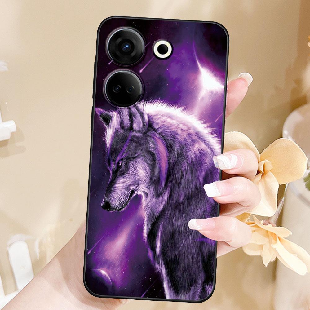 Чехол для Tecno Camon 20 Pro 4G Coque ТПУ Мягкий Силикон Модный Телефон Funda для Tecno Camon 20 Pro 5G Милый Бампер Задняя Крышка