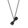 Creative Simple Girls For Women Unisex Long Chain Zinc Zinc Alloy Dumbbell Necklace Fashion Jewelry