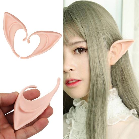 Halloween Glow In The Dark Fairy Cosplay Anime Fake Elf Ears Props Costumes