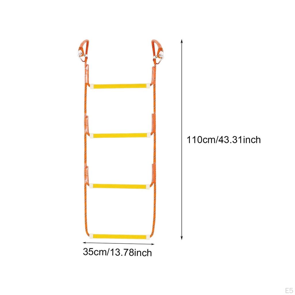 Boat Rope Ladder for Easy Access To Canoes And Motorboats