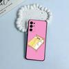 C-Cartoon- Ketnipz Cute Phone Case For Samsung S25,S24,S21,S22,S23,S30,Ultra,S20,Plus,Fe,Lite,Black Soft Silicone