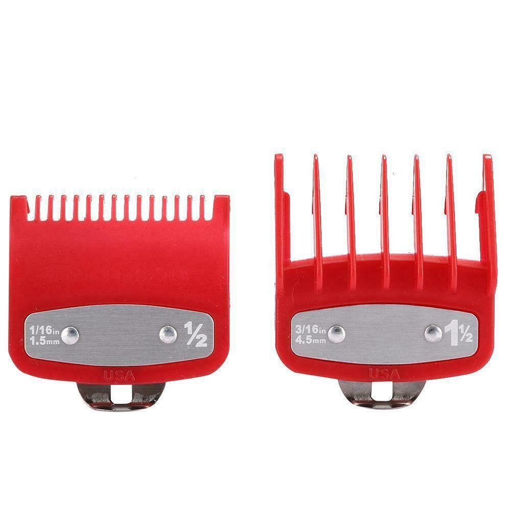 2PCS/Set Men Fashion Attachment Universal Guide Trimmer Guards Hair Clipper Limit Comb