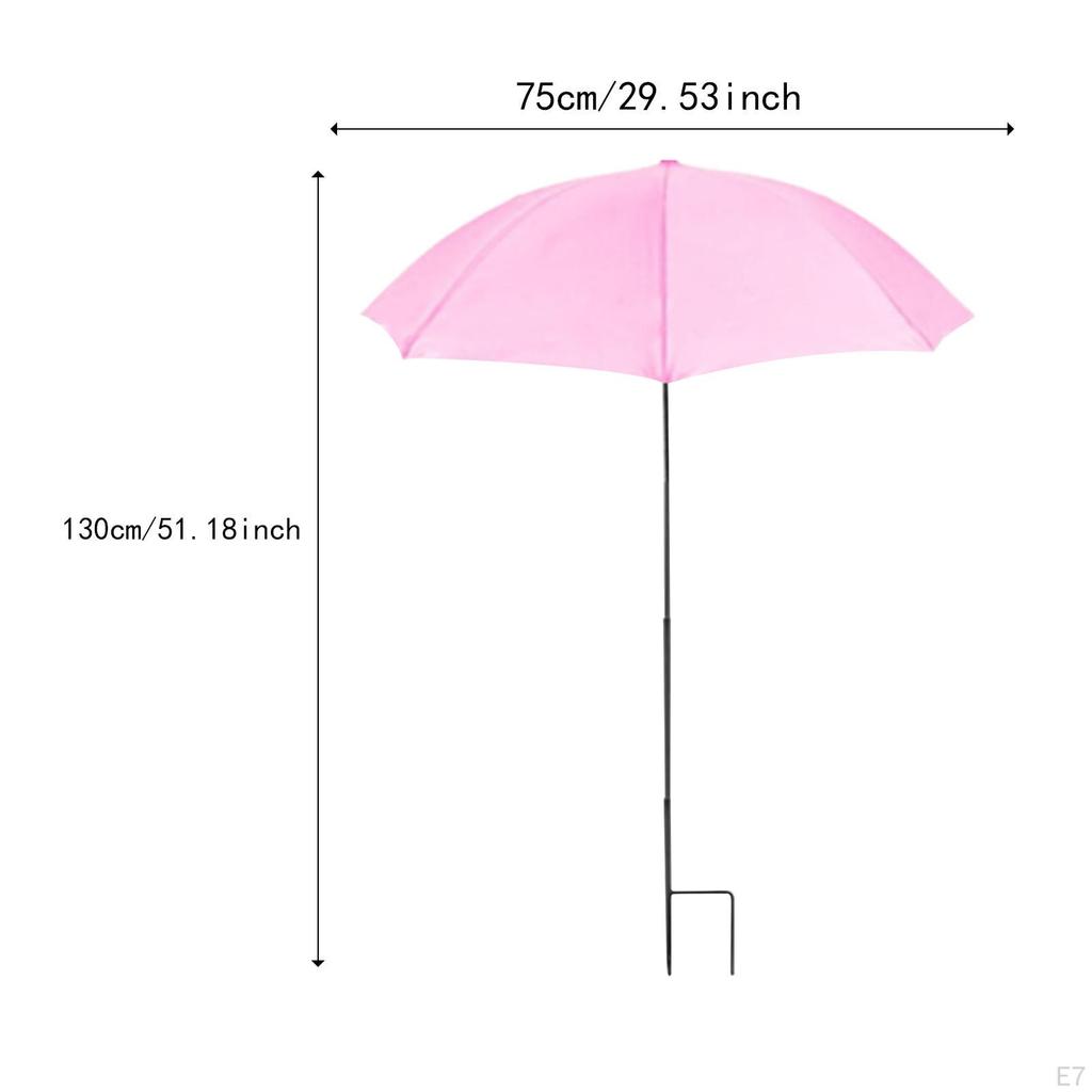 Canopy for Outdoor Plants with Metal Support Stake