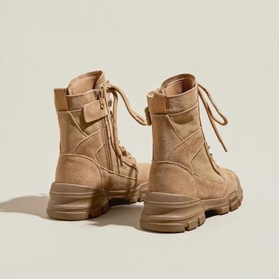 Женские ботинки Мартина 2025 новые уличные походные походные ботинки дорожные пустынные ботинки летние на платформе с инструментальной подошвой короткие ботинки