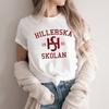 Футболка Young Royals Hillerska Skolan Футболка с мотивами телешоу Футболки с графическим принтом унисекс Футболки с коротким рукавом унисекс Уличный стиль Топ унисекс