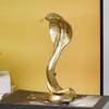 Resin Cobras Statues Figurines Retro Snake Statue Figurines Sculptures Tabletop Centerpieces Home Decors Collectibles