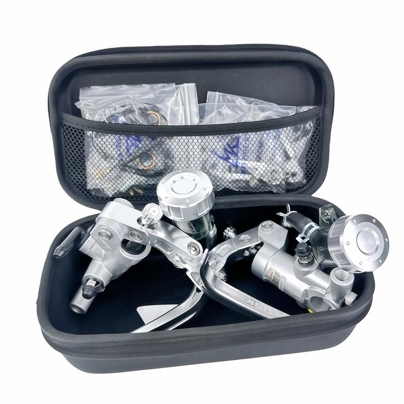 15mm Piston Motorcycle Foldable Clutch Brake Lever Anti-Drop CNC Aluminum Adjustable Universal Modification Accessories Upgrade