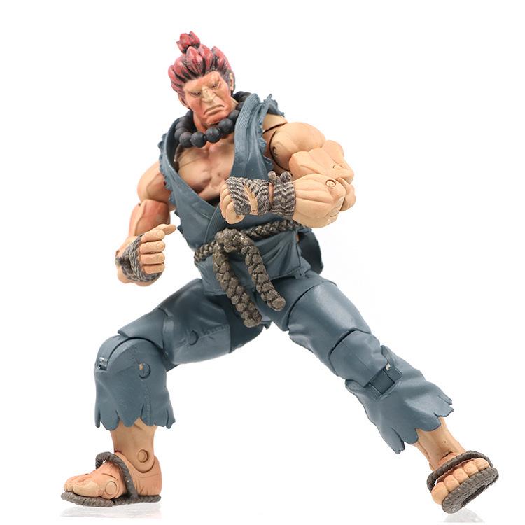 NECA 7-дюймовые фигурки Street Fighter: Рю, Кен, Гайл, Чун-Ли, Акума