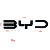 Для BYD ATTO3 YUAN PLUS 21-22 3D ABS Наклейка Наклейки Значок Логотип Передней Решетки Радиатора Автомобильный Стайлинг Черный Значок Логотип Эмблема Крышка