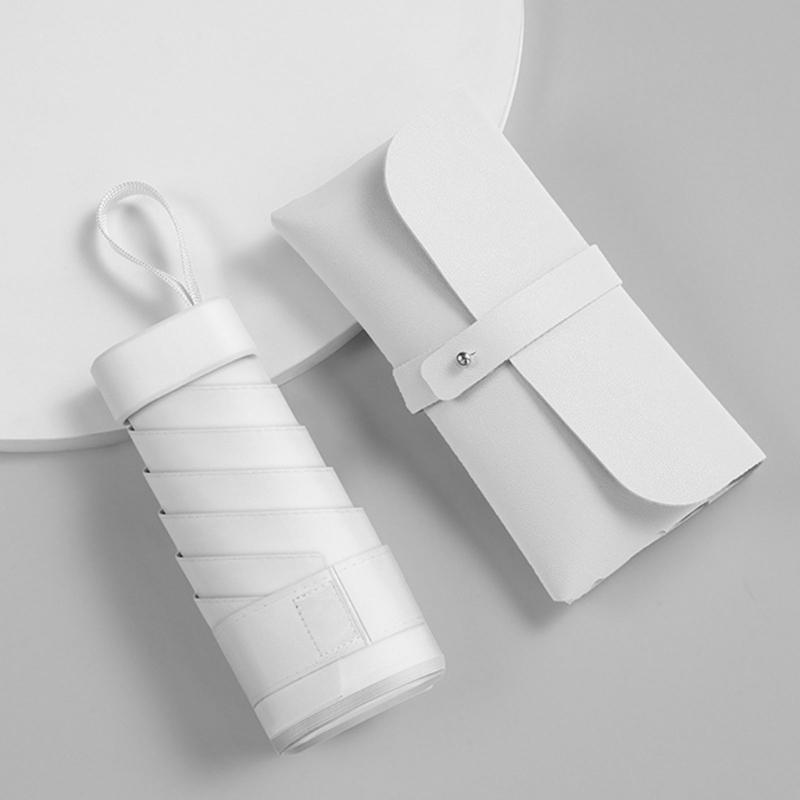 Карманный зонт Долговечность Конструкции из железного волокна УФ-зонт от солнца Дождевые зонты для активного отдыха и поездок на работу