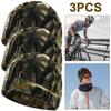 AU 3Pcs флисовая шапка бини модная флисовая спортивная шапка термо для мужчин и женщин (Камуфляж