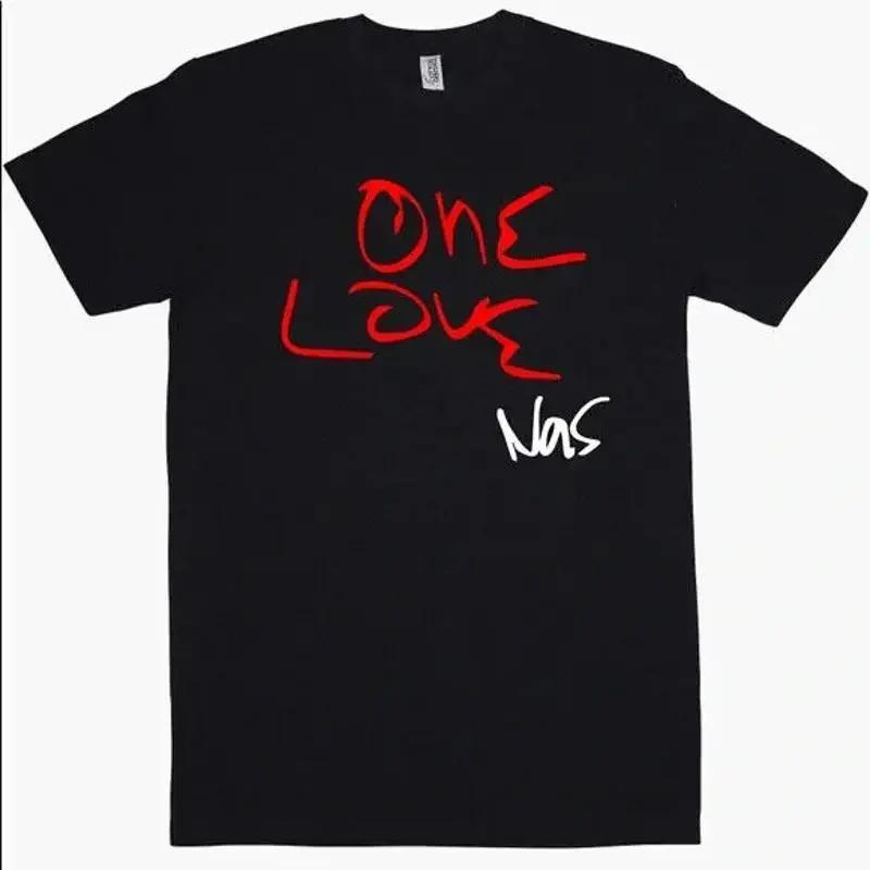Nas One Love T Shirt New S 5xl Hip Hop Fast Shipping