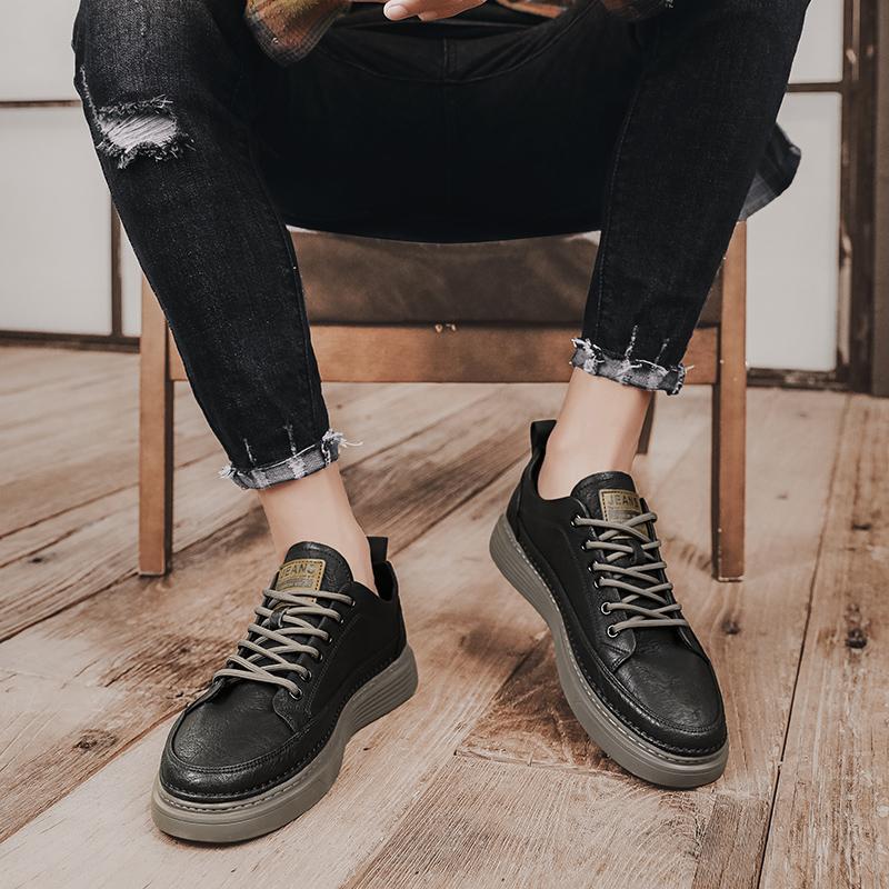 Мужские повседневные модные кроссовки для скейтбординга на четыре сезона, удобные для студентов, трендовые кроссовки для мальчиков с мягкой подошвой, дышащая обувь