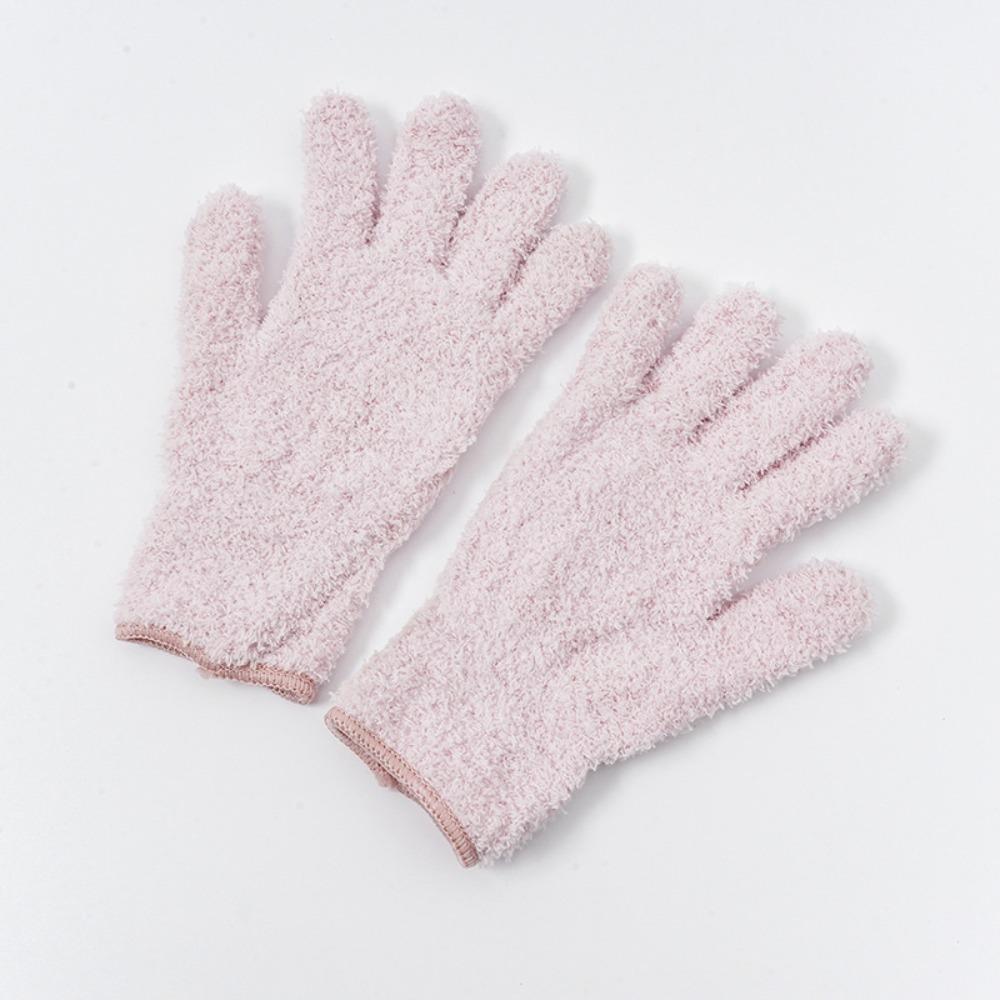 1 Pair Comfortable Microfiber Cleaning Gloves Super Soft Household Gloves  House Cleaning