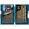 Jeu De 19 Forets Métal HSS TIN 1,5-10 Mm - MAKITA - D-67527 - Coffret En Plastique Robuste