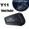 Y11 Беспроводная гарнитура для шлема мотоцикла Bluetooth5.3, комплект громкой связи, водонепроницаемый музыкальный плеер, динамик, наушники