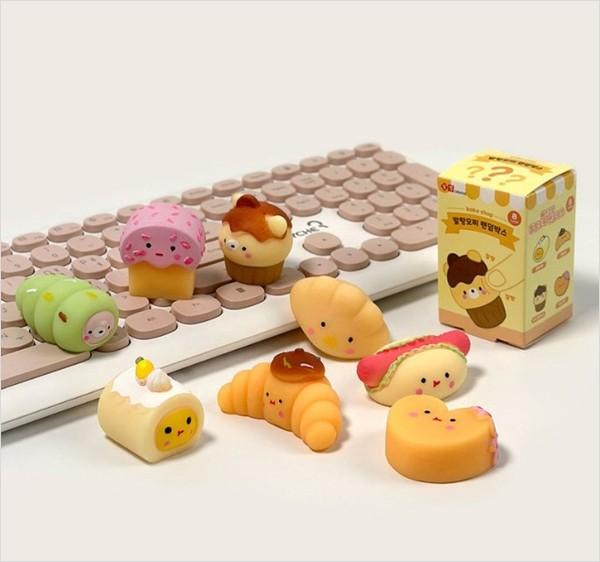 Мягкая коробка для моти, 30 штук (коробка) Мягкая сжимаемая натирка Bake Shop, 1 коробка, популярные корейские игрушки