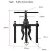 Трехзахватный съемник автомобильных шин, инструмент для снятия трехзахватного подшипника с внутренним отверстием