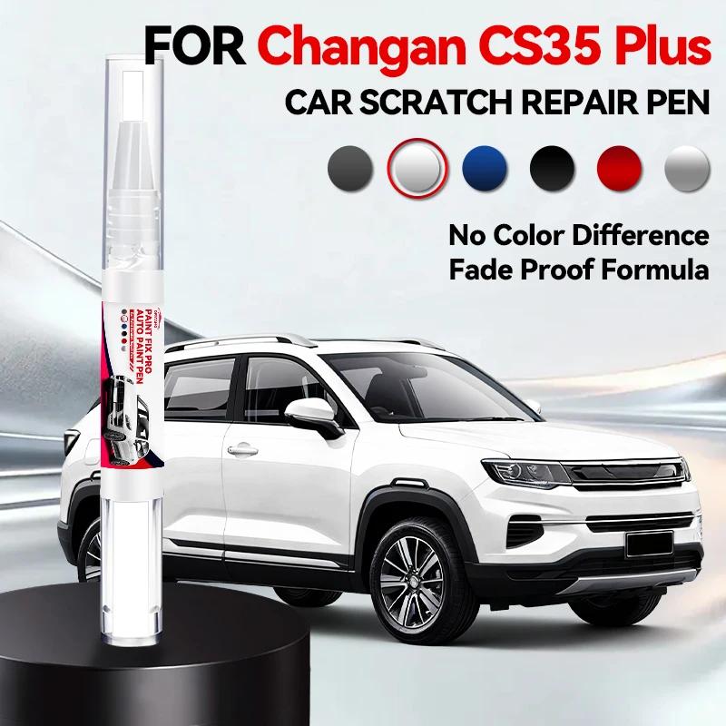 Car Dedicated For Changan CS35 Plus 2012-2025 S101 S201 Paint Repair Pen Touch Up Scratch Remover DIY Auto Accessories Black Whi