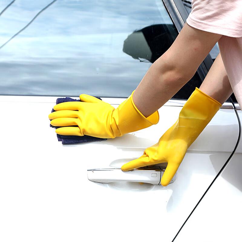 Наньянские прочные резиновые рабочие перчатки