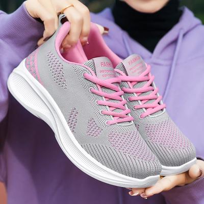 Новые весенние женские тонкие туфли для отдыха, легкая женская обувь для тренировок, дышащие кроссовки с мягкой подошвой