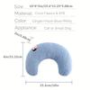 Pet Little Pillow Fashion Neck Protector Deep Sleep Puppy Kitten U-образная подушка для сна подголовник для собак и кошек Подушка для сна Товары для животных