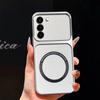 Улучшенный защитный чехол с большим объективом для infinix HOT 70, роскошный кожаный чехол с магнитным кольцом