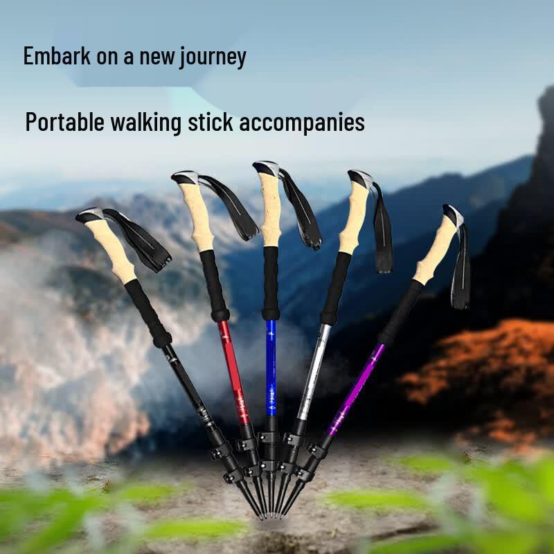 Motion Partner Aluminum Alloy Telescopic Trekking Pole